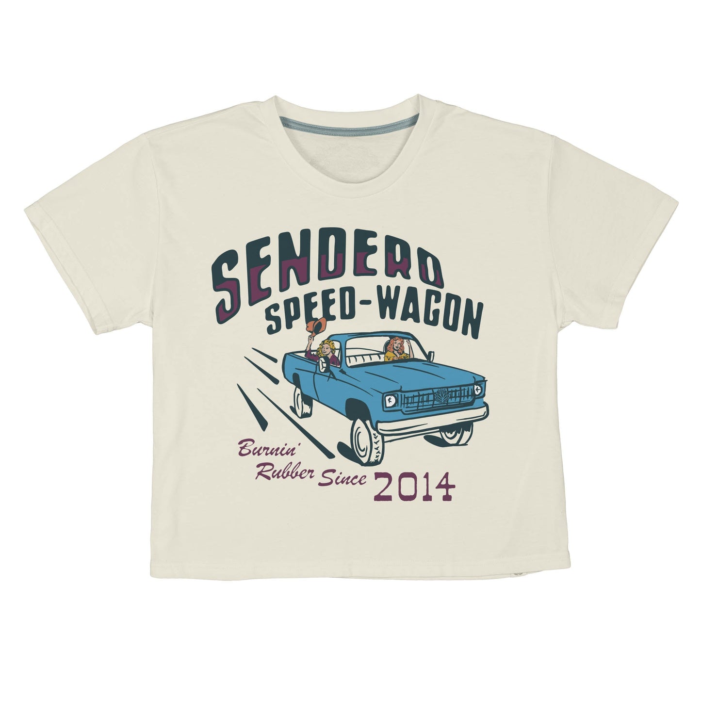 Speed Wagon Boxy Tee - Vintage White