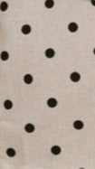 Fiana Top - Beige/Black Polka Dot