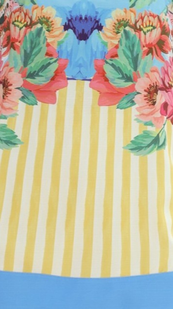 Vala Top - Positano Lemon