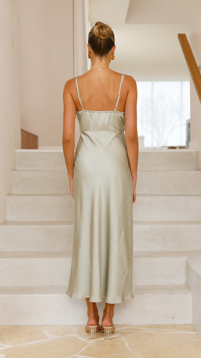 Audrey Maxi Dress - Sage