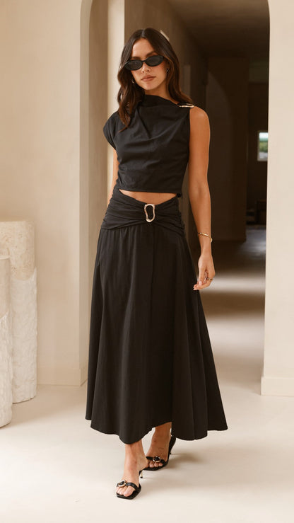 Delphine Top - Black