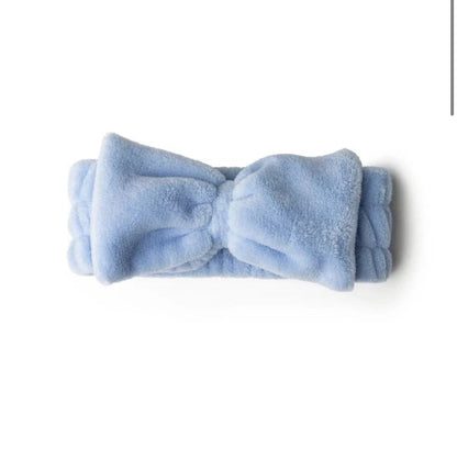 Lemon Lavender Take a Bow Plush Headband