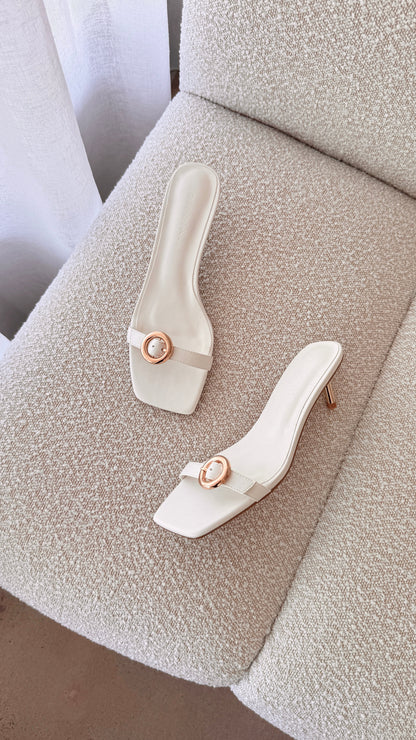 Lyon Heel - White