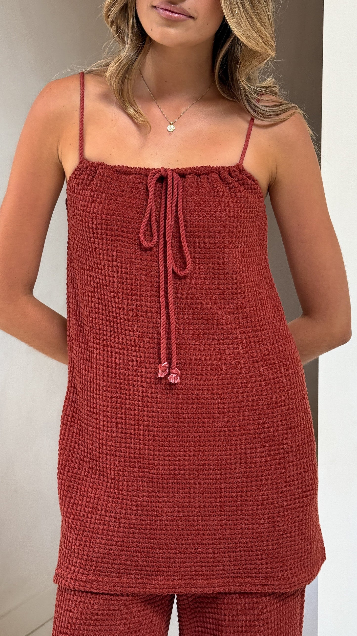 Catie Top - Rust