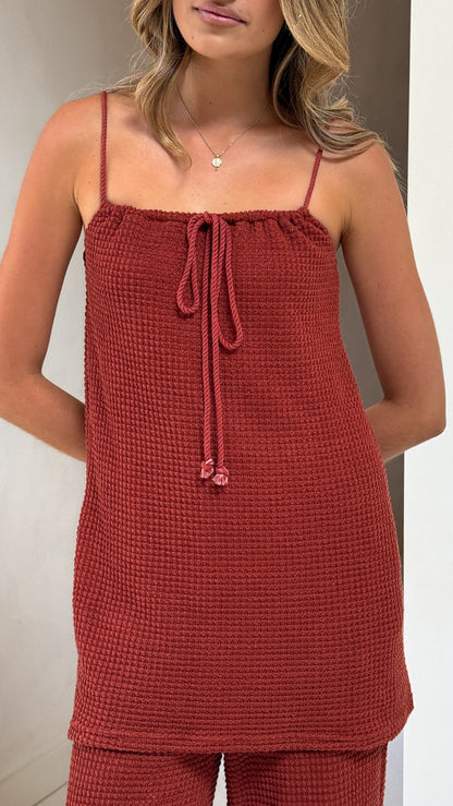 Catie Top - Rust