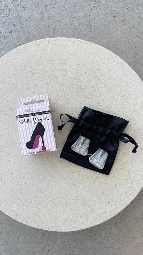 Stiletto Stoppers High Heel Protectors - Clear