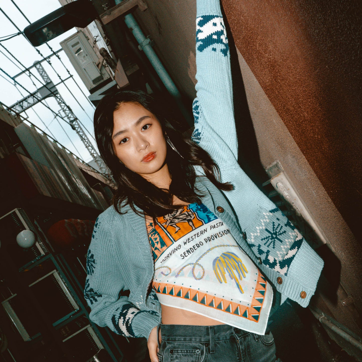 Cimarron Cardigan - Eastern Sky
