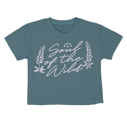 Soul of the Wild Boxy Tee - Washed Slate