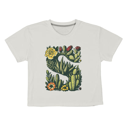 Desert Mark Boxy Tee - Vintage White