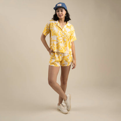 Isla Shorts - Otomi - Amarillo