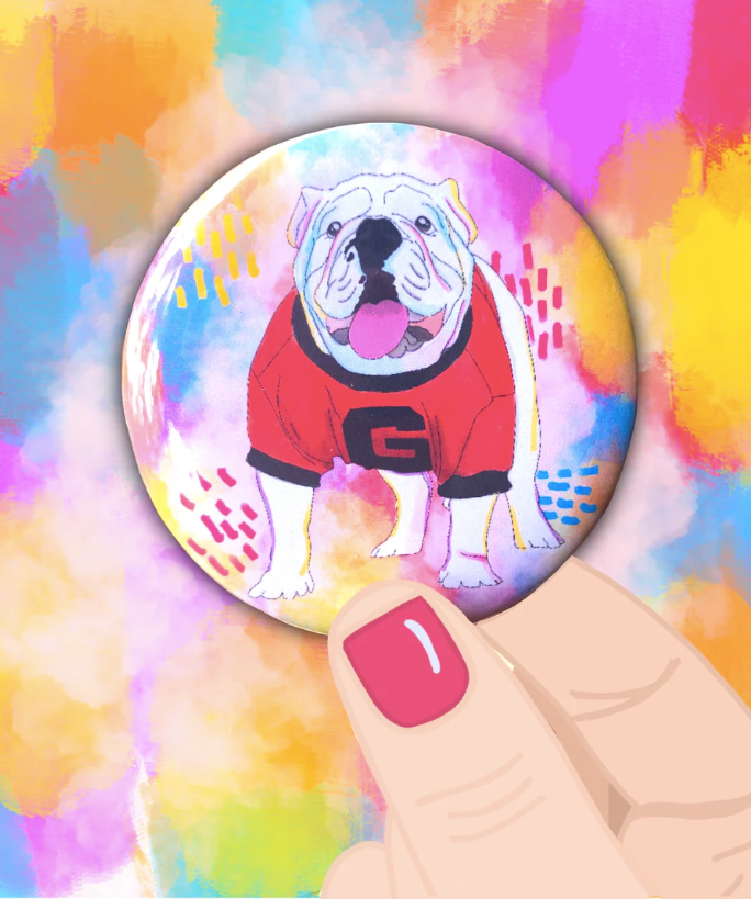 Georgia Gameday Button