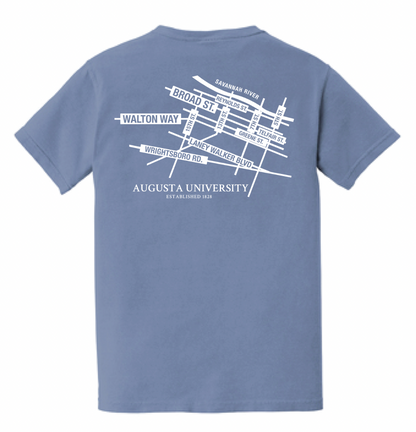 Augusta University Road Sign Tee Shirt