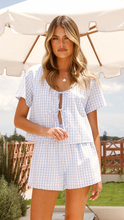 Jamaica Shorts - Picnic Blue