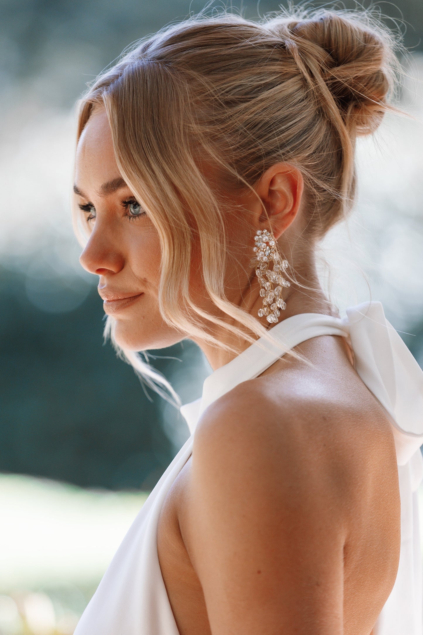 Annalise Pearl Earrings - Gold